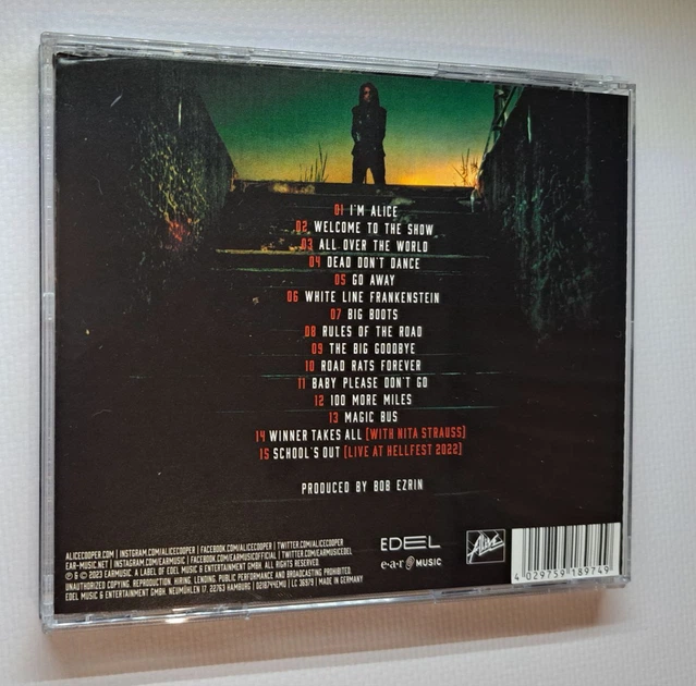 Alice Cooper – Road (2023) Audio CD (импорт, буклет) - Фото 3 Alice Cooper – Road (2023) Audio CD (импорт, буклет) - изображение 3