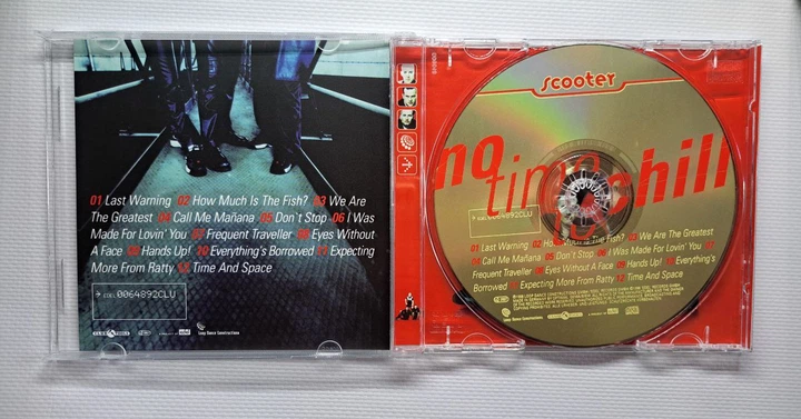 Scooter – No Time To Chill (1998) Audio CD (импорт, буклет) - изображение 4