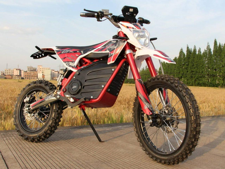 Електричний мотоцикл Ендуро 2000W 60V 24Ah Чорний – фото, відгуки ...