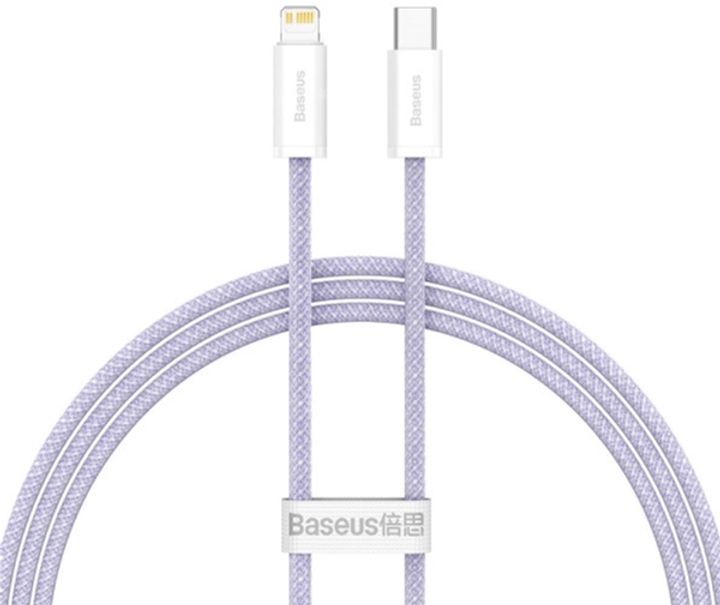 Кабель Baseus Dynamic USB Type C - Lightning 2 м Purple (CALD040305) - зображення 1