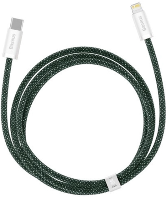 Kabel Baseus Dynamic 2 USB Type-C - Lightning 2 m Green (CALD040306) - obraz 1