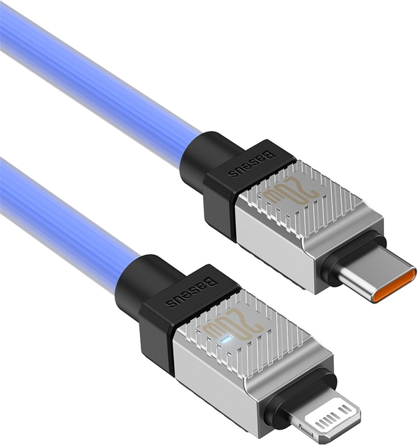 Кабель Baseus CoolPlay USB Type C - Lightning 2 м Purple (CAKW000103) - зображення 1