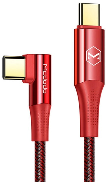 Kabel Mcdodo USB Type-C - USB Type-C 1.2 m Red (CA-8321) - obraz 1
