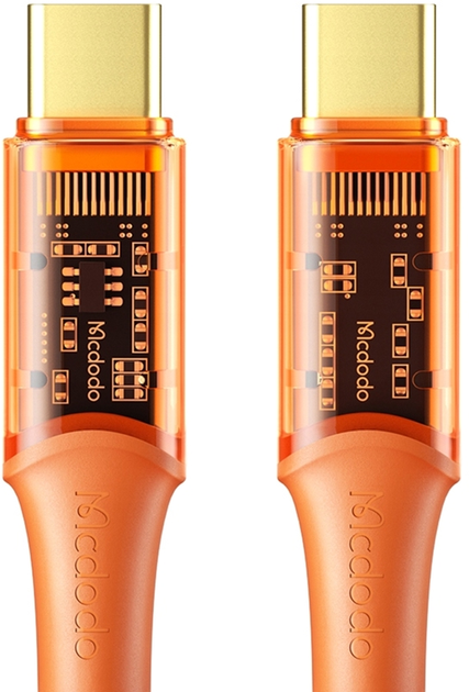 Кабель Mcdodo USBType C - USB Type-C 1.8 м Orange (CA-2113) - зображення 1