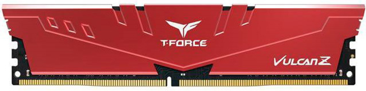 Оперативна пам'ять Team DDR4-3200 16384 MB PC4-25600 Vulcan Z Red (TLZRD416G3200HC16F01) - зображення 1