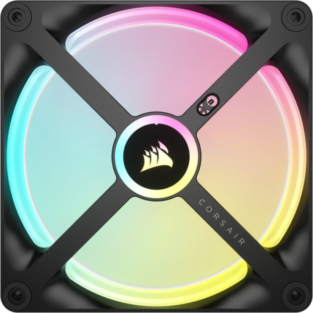 Кулер Corsair iCUE LINK QX140 RGB 140мм PWM (CO-9051003-WW) - зображення 1
