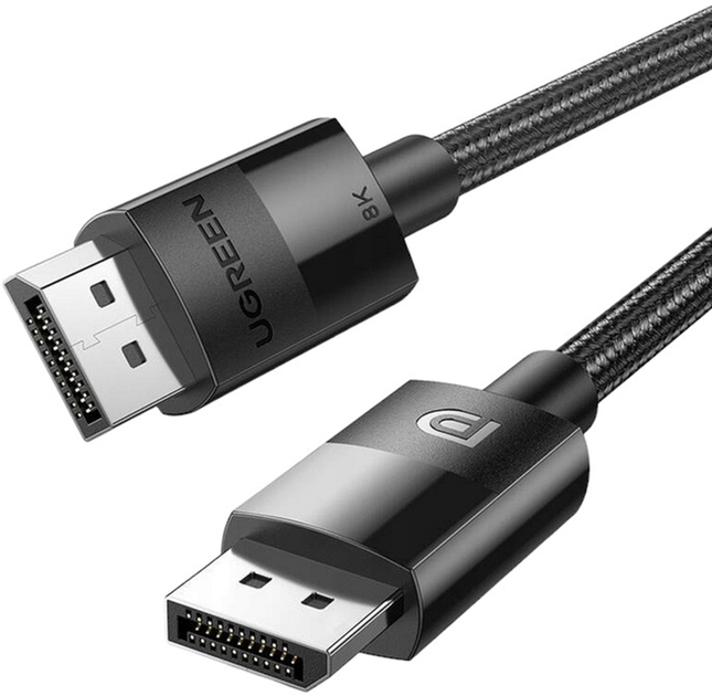 Kabel Ugreen DisplayPort - DisplayPort 5 m Black (6957303883943) - obraz 1