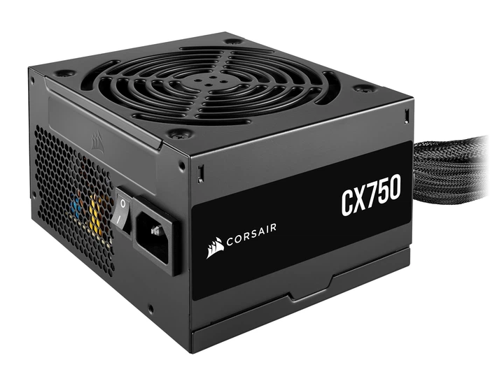 Блок живлення Corsair CX750 (CP-9020279-EU) 750W - Фото 4 Блок живлення Corsair CX750 (CP-9020279-EU) 750W - изображение 4