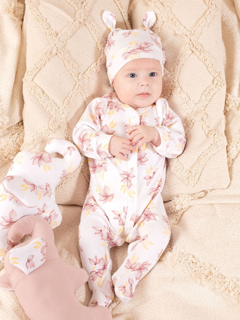 Pajacyk niemowlęcy dla dziewczynki Nicol 203031 68 cm Wielobarwny (5905601024187) - obraz 2