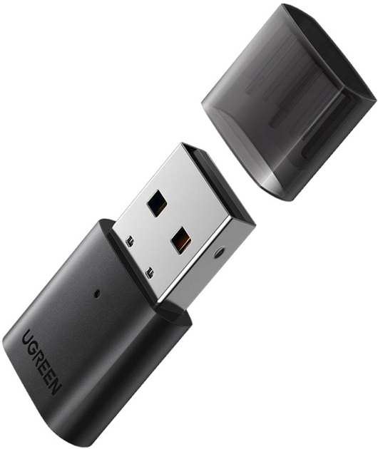 Адаптер Ugreen USB Type-A - Bluetooth Black (6957303806584) - зображення 1