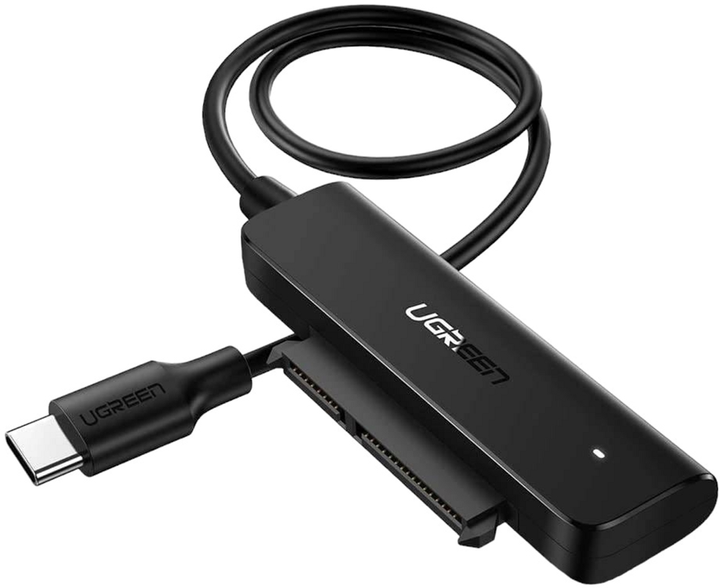 Adapter Ugreen USB Type-C - SATA Black (6957303876105) - obraz 1