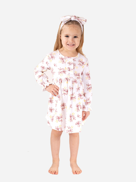 Дитяча святкова сукня для дівчинки Nicol 203168 86 см Різнокольорова (5905601025665) - зображення 1