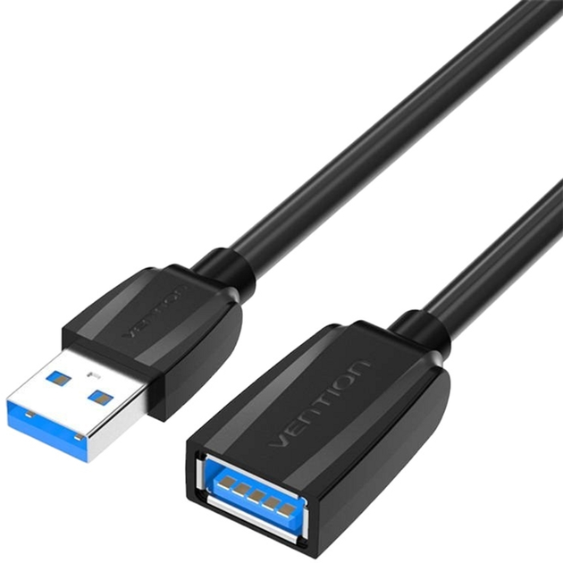 Przedłużacz Vention USB Type-A - USB Type-A 2 m Black (VAS-A45-B200) - obraz 1
