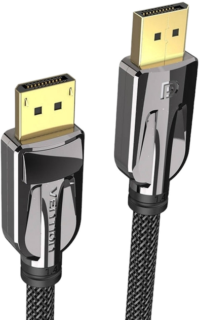 Kabel Vention DisplayPort - DisplayPort 3 m Black (6922794744004) - obraz 2