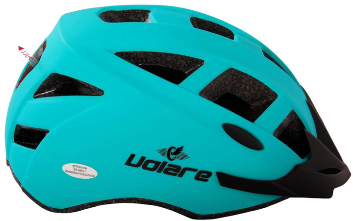 Велосипедний шолом Volare 54-58 см Зелений (8715347011290) - зображення 1