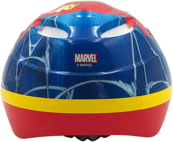 Kask rowerowy Volare Marvel Spiderman 51-55 cm Niebiesko-czerwony (8715347009693) - obraz 4