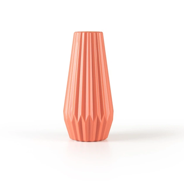 Ваза для квітів MBM HOME пластикова 22 см DH-FLOWERS-06 CORAL Коралова - Фото 2 Ваза для квітів MBM HOME пластикова 22 см DH-FLOWERS-06 CORAL Коралова - зображення 2