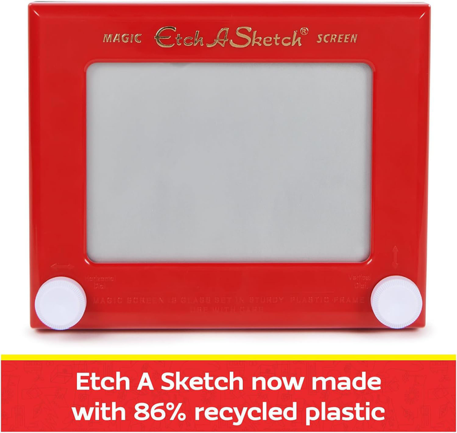 Magnetyczna tablica do rysowania Spin Master Etch A Sketch Classic (0778988459980) - obraz 3