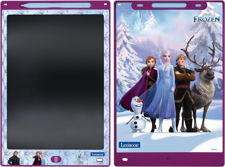 Tablet do rysowania Lexibook E-ink Magic Tab Disney Frozen z szablonami 28 cm (3380743085586) - obraz 2