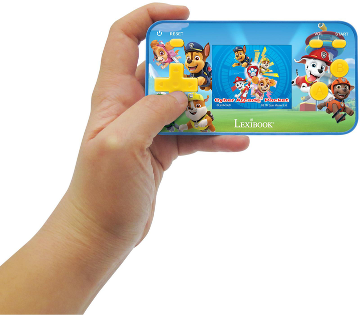 Interaktywna zabawka Lexibook Paw Patrol Cyber Arcade Pocket (3380743088655) - obraz 4