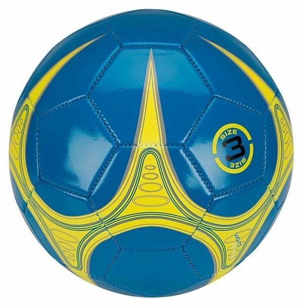 Футбольний м'яч Avento Розмір 3 Синьо-жовтий (8716404284763) - зображення 1
