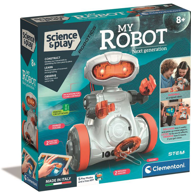 Robot Clementoni Science & Play Next Generation (8005125788279) - obraz 1