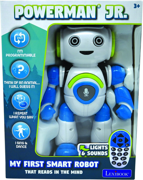 Інтерактивний робот Lexibook Powerman JR (5713396900926) - зображення 1