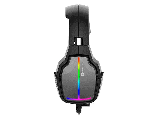 Наушники REAL-EL GDX-7680 игровые с микрофоном 4pin + PC - Фото 2 Наушники REAL-EL GDX-7680 игровые с микрофоном 4pin + PC - изображение 2