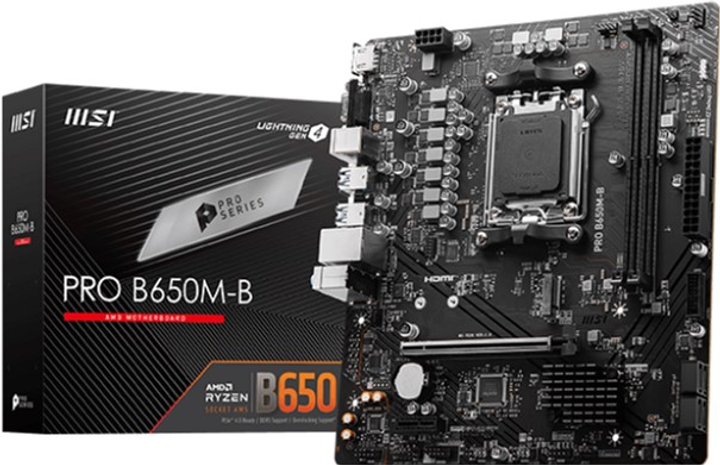 Płyta główna MSI PRO B650M-B (sAM5, AMD B650, PCI-Ex16) - obraz 5