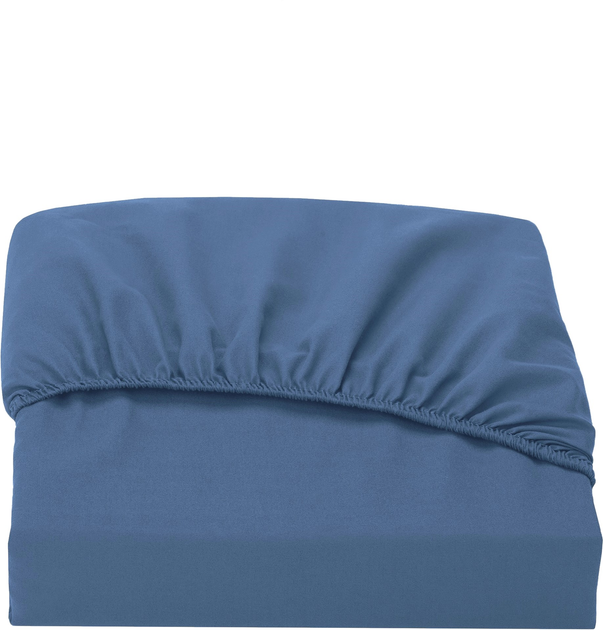 Акція на Простирадло на резинці Good-Dream microfiber Blue 80х190 см від Rozetka