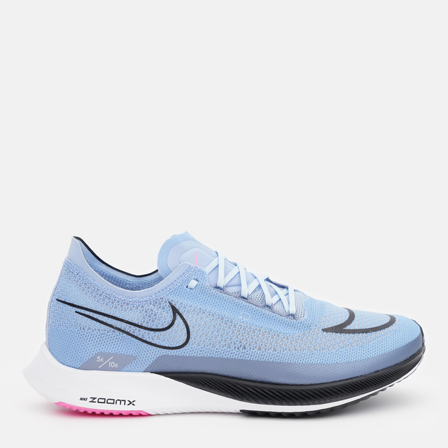 Акція на Чоловічі кросівки для бігу Nike Zoomx Streakfly DJ6566-400 44.5 (10.5US) 28.5 см Блакитні від Rozetka