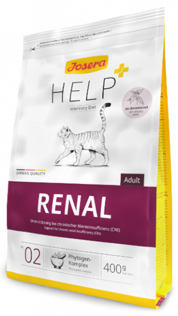 Лечебный корм Josera Help Cat Renal Сухой корм с домашней птицей для ...