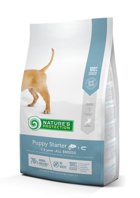 Сухой корм Nature's Protection Puppy starter All Breeds 2 кг (NPS45722) - Фото 1 Сухой корм Nature's Protection Puppy starter All Breeds 2 кг (NPS45722) - изображение 1