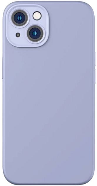 Панель + скло Baseus Liquid Silica Gel with Cleaning Kit для Apple iPhone 14 Plus Lavender (ARYT020205) - зображення 1