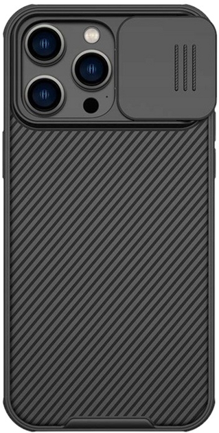 Etui Nillkin CamShield Pro do Apple iPhone 14 Pro Max Black (6902048248380) - obraz 1