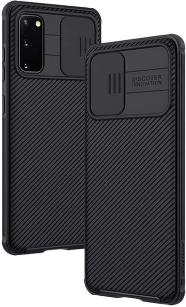 Панель Nillkin CamShield Pro для Samsung Galaxy S20 Black (6902048197022) - зображення 1