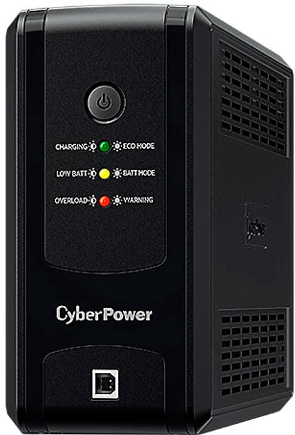 ДБЖ CyberPower 850VA (480W) 3 х Schuko (UT850EG) - зображення 1