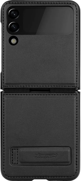 Панель Nillkin Qin Leather Pro для Samsung Galaxy Z Flip 4 5G Black (6902048248007) - зображення 1