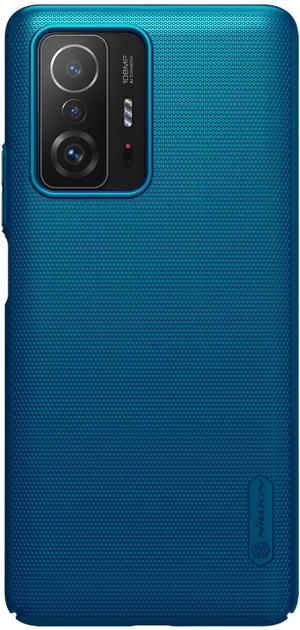 Панель Nillkin Super Frosted Shield для Xiaomi 11T/11T Pro Blue (6902048230477) - зображення 1