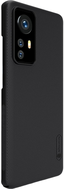 Etui Nillkin Super Frosted Shield do Xiaomi 12/12X/12S Black (6902048240131) - obraz 2