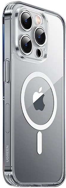 Etui Ugreen LP728 MagSafe do Apple iPhone 15 Pro Max Transparent (6941876223992) - obraz 1