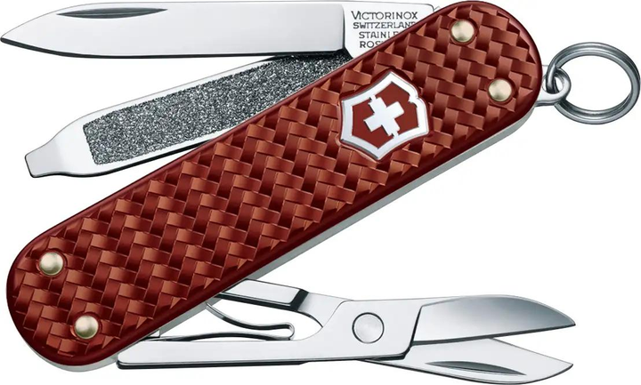 Нож Victorinox Classic SD Precious Alox 0.6221.4011G Hazel Brown - изображение 1