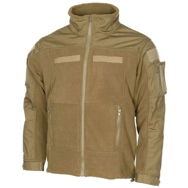 Флисовая кофта тактическая MFH «Combat» Coyote Tan S - изображение 1