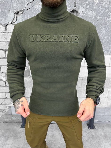 Гольф ukraine олива флісовий XL - зображення 1