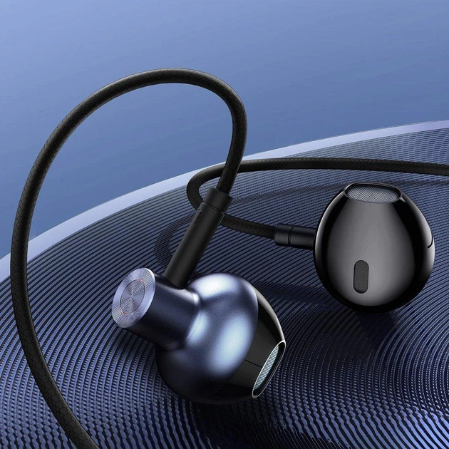 Фирменные Проводные Наушники Baseus Encok 3.5 mm Wired Earphone H19 Black (NGH19-01) - Фото 9 Фирменные Проводные Наушники Baseus Encok 3.5 mm Wired Earphone H19 Black (NGH19-01) - изображение 9