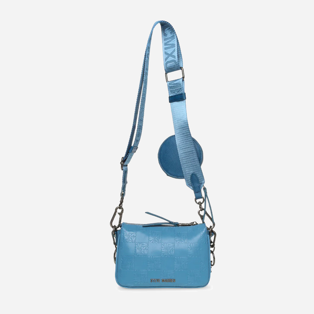 Torebka crossbody damska Steve Madden SM13001086 Niebieska (8720857405538) - obraz 4