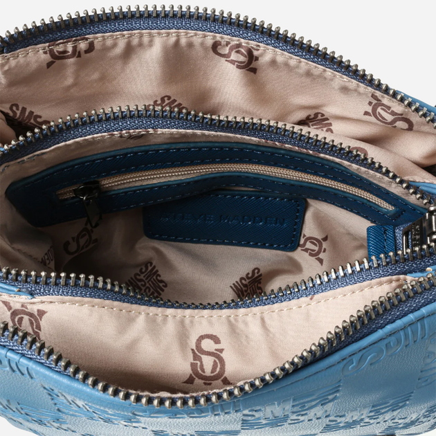 Torebka crossbody damska Steve Madden SM13001086 Niebieska (8720857405538) - obraz 5