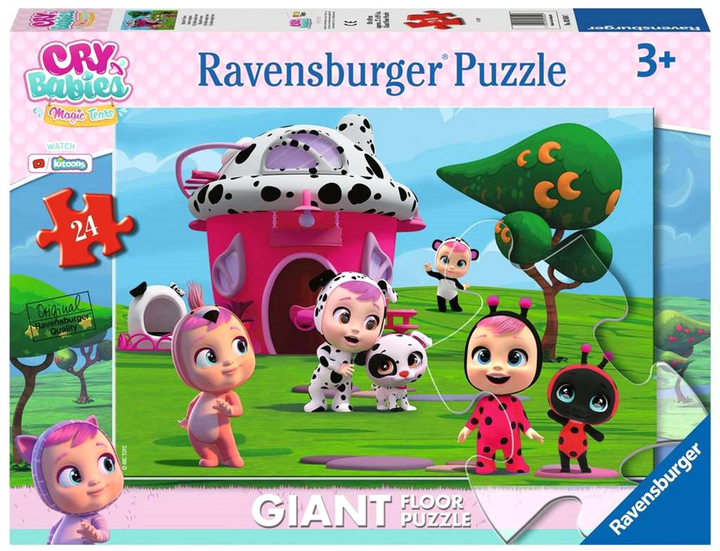 Puzzle podłogowe Ravensburger Cry Babies Magic Tears 24 elementy (4005556030507) - obraz 1