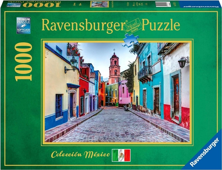 Puzzle Ravensburger Uliczka w Meksyku 1000 elementów (4005556165575) - obraz 1