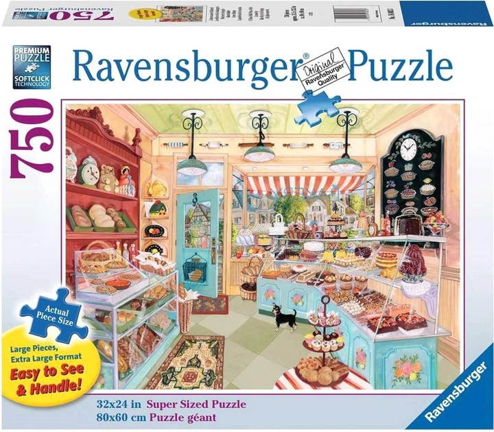 Puzzle Ravensburger Piekarnia na rogu 750 elementów (4005556168033) - obraz 1